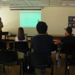 Estudiantes de la UCV realizan Servicio Comunitario promocionando la página de la Biblioteca Digital César Rengifo