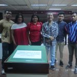 Viceministra de Pueblos Indígenas visitó este 10 de marzo muestra en honor a la piedra Kueka en Biblioteca Nacional