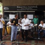 Trabajadores de Biblioteca Nacional celebraron Día del Padre con torneo de dominó