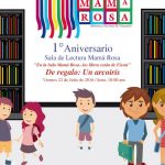 La Sala de lectura “Mamá Rosa” de la Biblioteca Nacional, celebrará su primer aniversario